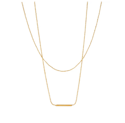 Dainty Bar Necklace