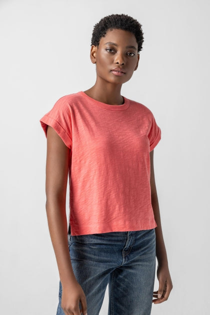 Sleeveless Boxy Crew
