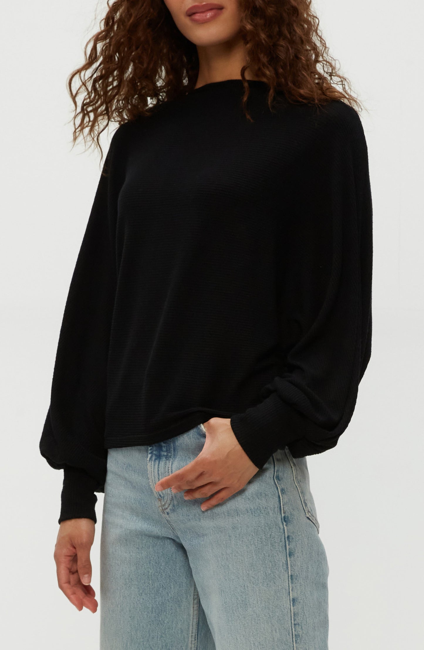 Roxy Balloon Sleeve Top