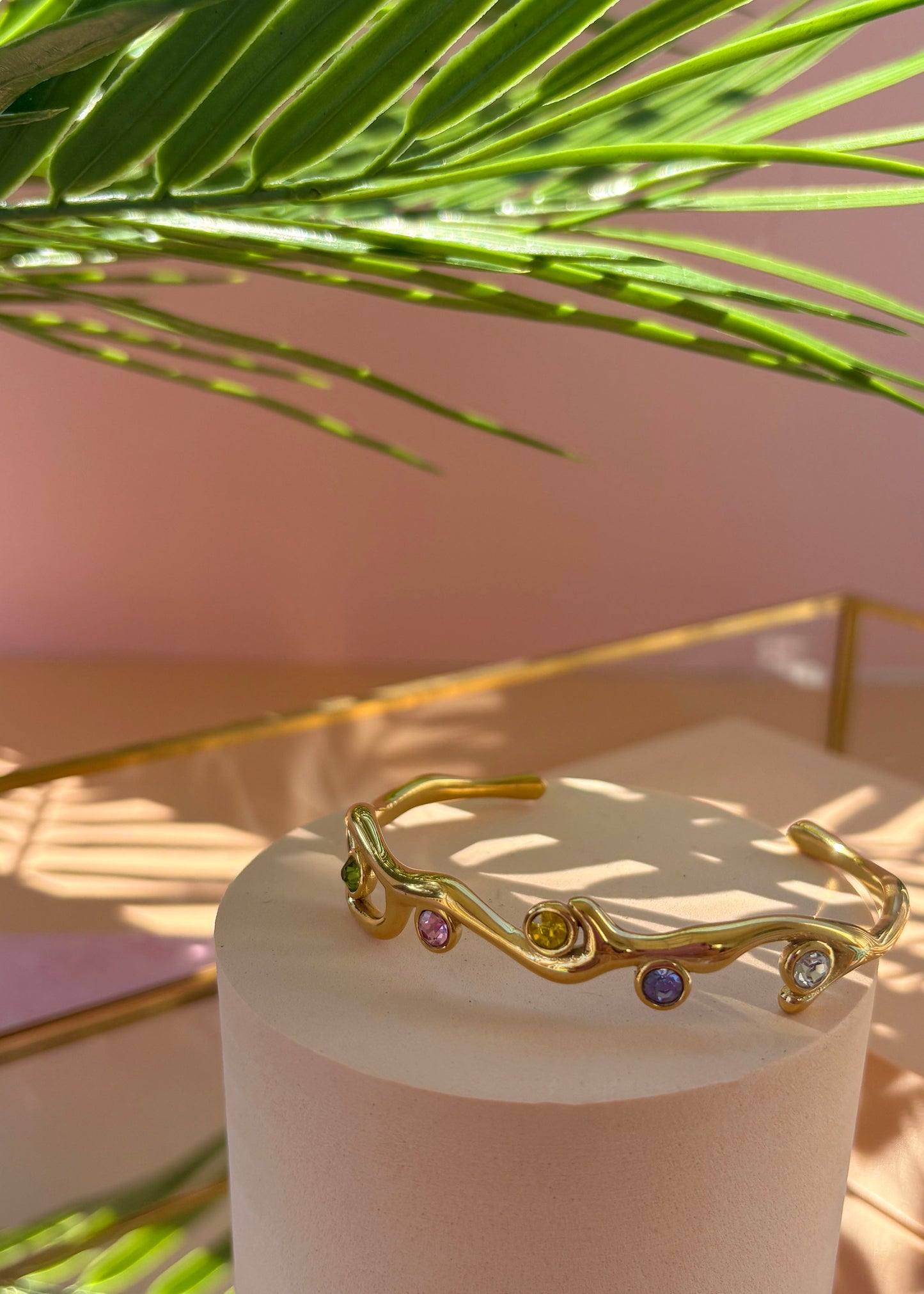 Estelle Crystal Cuff
