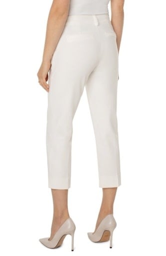 Kelsey Knit Crop Trouser with Slit 26in Inseam