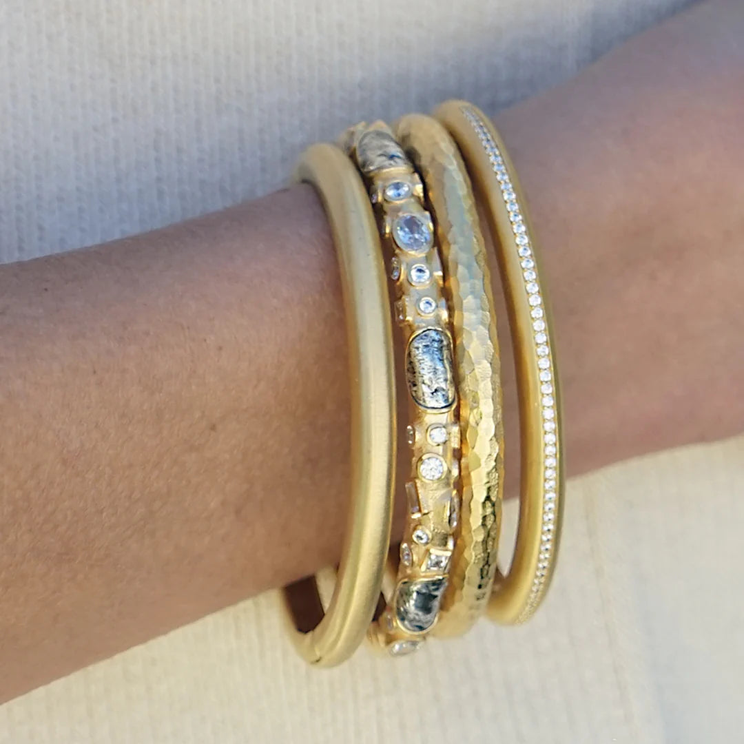 Gold Enzo Bangle