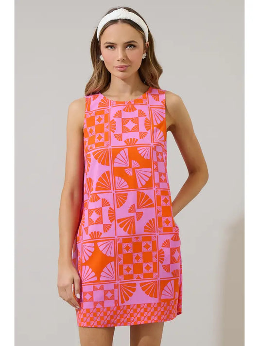 Haines Town Ivy Shift Mini Dress