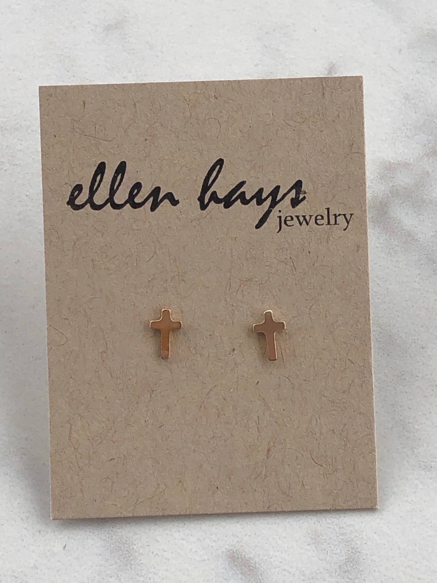 Ellen Hays cross studs