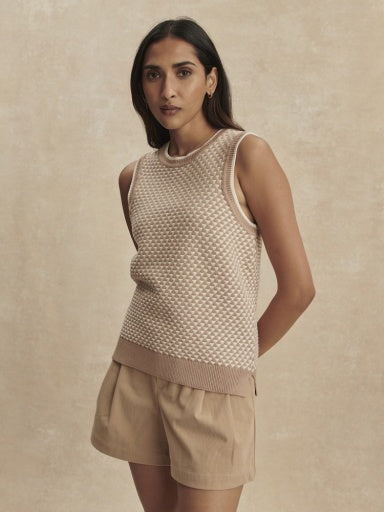 jenson stitch knit tank