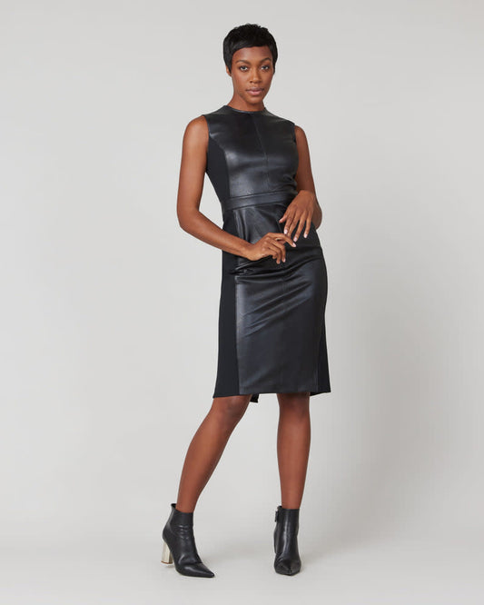 Leather Like Dress