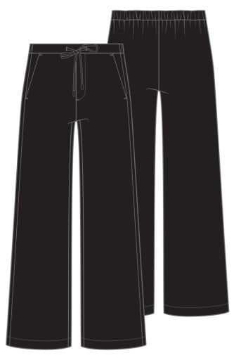 pull on wide leg crop trouser 25 ins