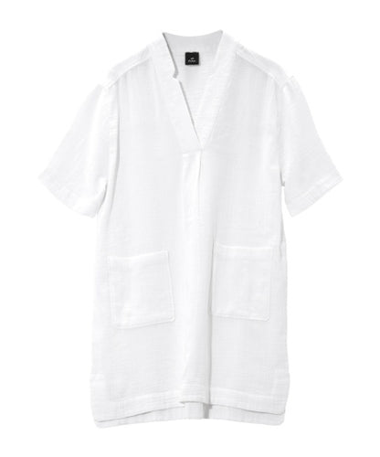 supersoft gauze maren popover dress
