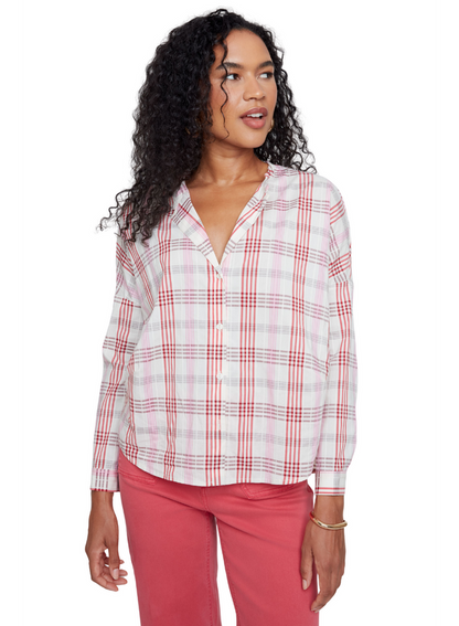 Plaid Blouse