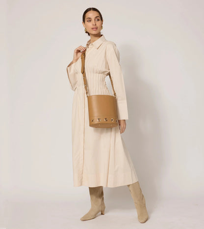 Rochelle Bucket Bag caramel