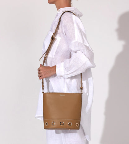Rochelle Bucket Bag caramel