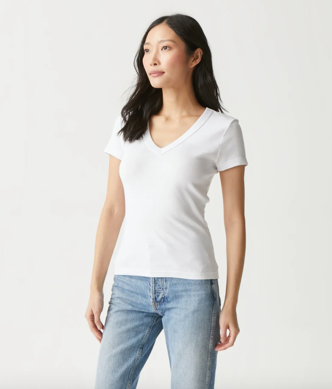 Nikki V-Neck Tee