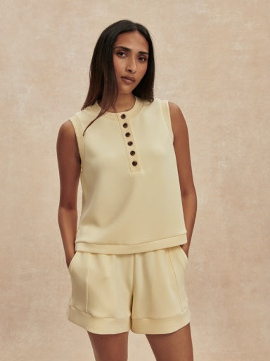 marla button placket tank