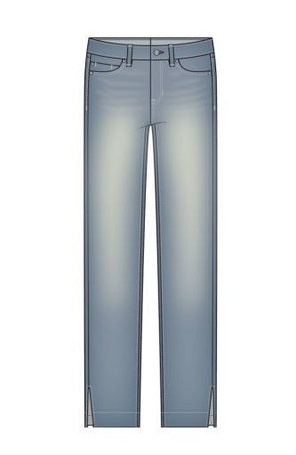 kennedy crop straight w/ wide hem and slit 2